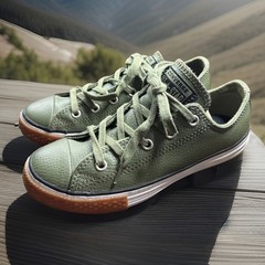 CONVERSE Chuck Taylor Junior 2 EUR 33.5 UK 1.5 All Star Leather Sneakers 661867C