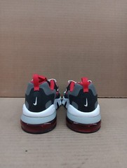 Nike Air Max 270 Rt (Ps) Style- Bq0102, Grey/red/black, Sz 2.5