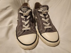 Converse One Star Sneaker Junior 5 Gray Low Miles Loved see photos unisex Shoes