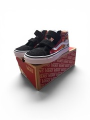 VANS Sk8-Mid Reissue Hokusai Great Wave Hook & Loop Mid Too Kids US 13