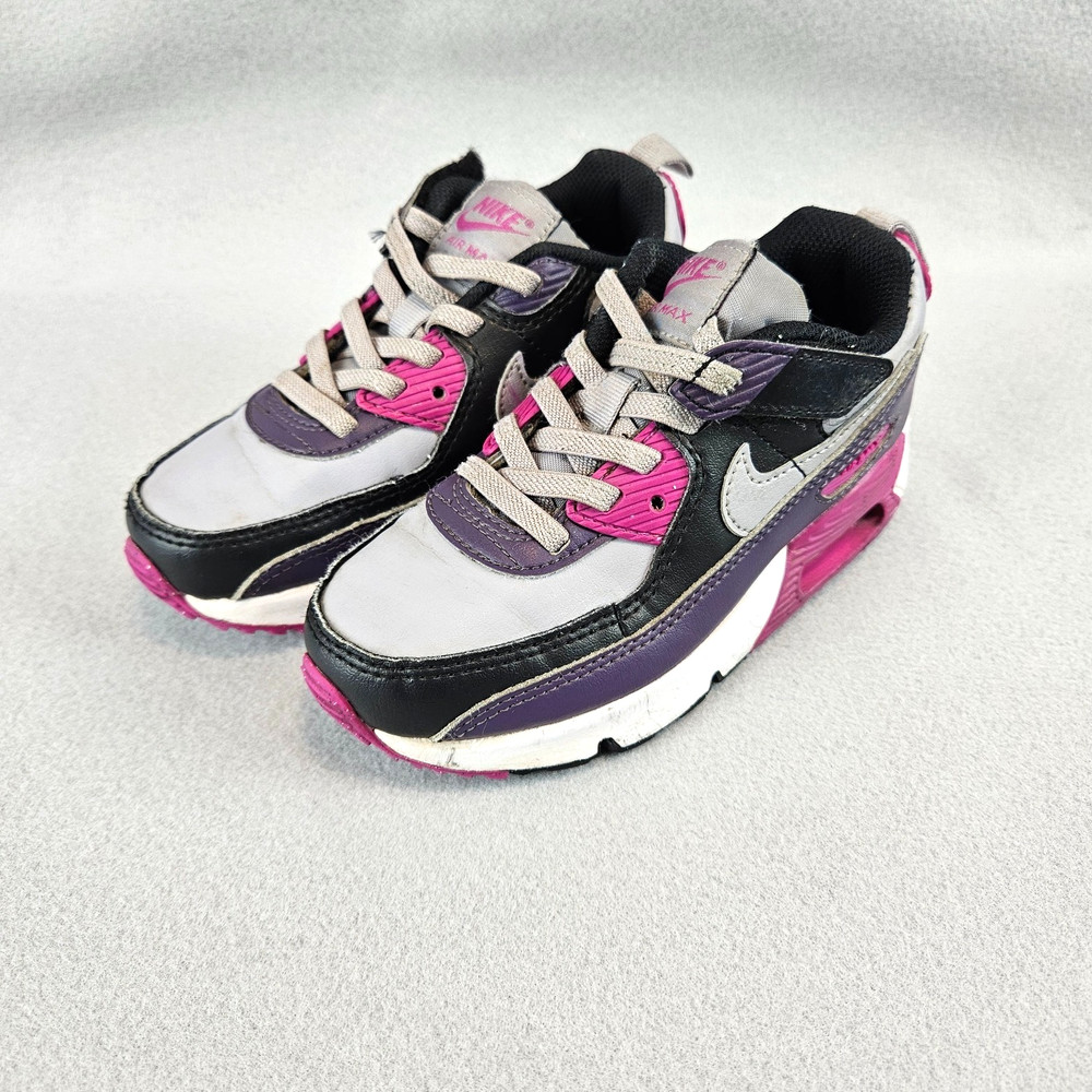Nike Air Max 90 EasyOn PS Size 11C HF6357-003 Raisin Cement Grey Shoes Sneakers