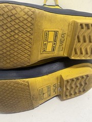 LL Bean Toddlers Puddle Stompers Yellow Rain Boots Children’s Size 1