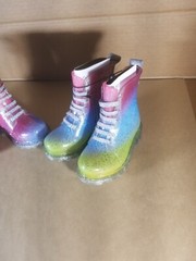 Western Chief Multicolor Combat PVC Boots Toddler’s Size 6 New With Tags $29.99