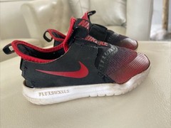 Nike Flex Runner Red/Black-White Size 7 c Toddler Sneakers Shoe Baby