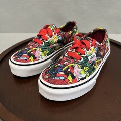 Vans Authentic X Marvel Superhero Kids Size 12 Shoes Sneakers