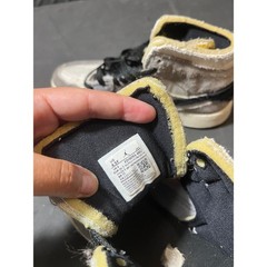 Jordan 1 Mid SE Craft Inside Out Tech Grey Youth 4.5Y Grey White FD9091-002