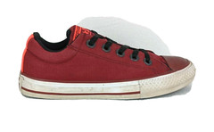 Converse All Star Maroon Canvas Oxford Sneaker Shoes Unisex Youth Size 13