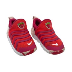 Nike Dynamo Go Toddler Sneakers Strawberry Pink Red Slip-On Size 10C