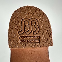 Anderson Bean #1028 Brown Leather Square Toe Western Boot Toddler Size 5