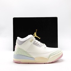 *NEW* Kids NIKE AIR JORDAN 3 RETRO (PS) ‚Spring in the air‘ SAIL (IF4757 100) 👍