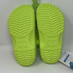 Crocs Clogs Disney Pixar Monsters Inc Mike Wazowski Youth Big Kids Size J2 NEW