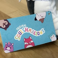 Squishmallows Slippers Kids 13/1 Luna the Penguin Santa Hat Soft Comfy Gift NWT