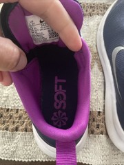 Nike Star Runner Purple Navy Blue Size Kids Size 1.5Y DA2777-404 Youth