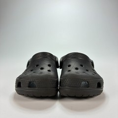 Crocs Classic Clog Iconic Black Slip On Comfort Sandals Lightweight Kids Size C7