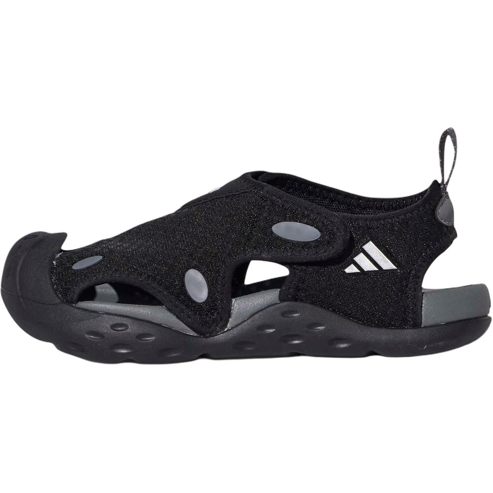 Adidas STARSTRIDE Slip Resistant Abrasion Resistant Low top Sandal Black KI8906