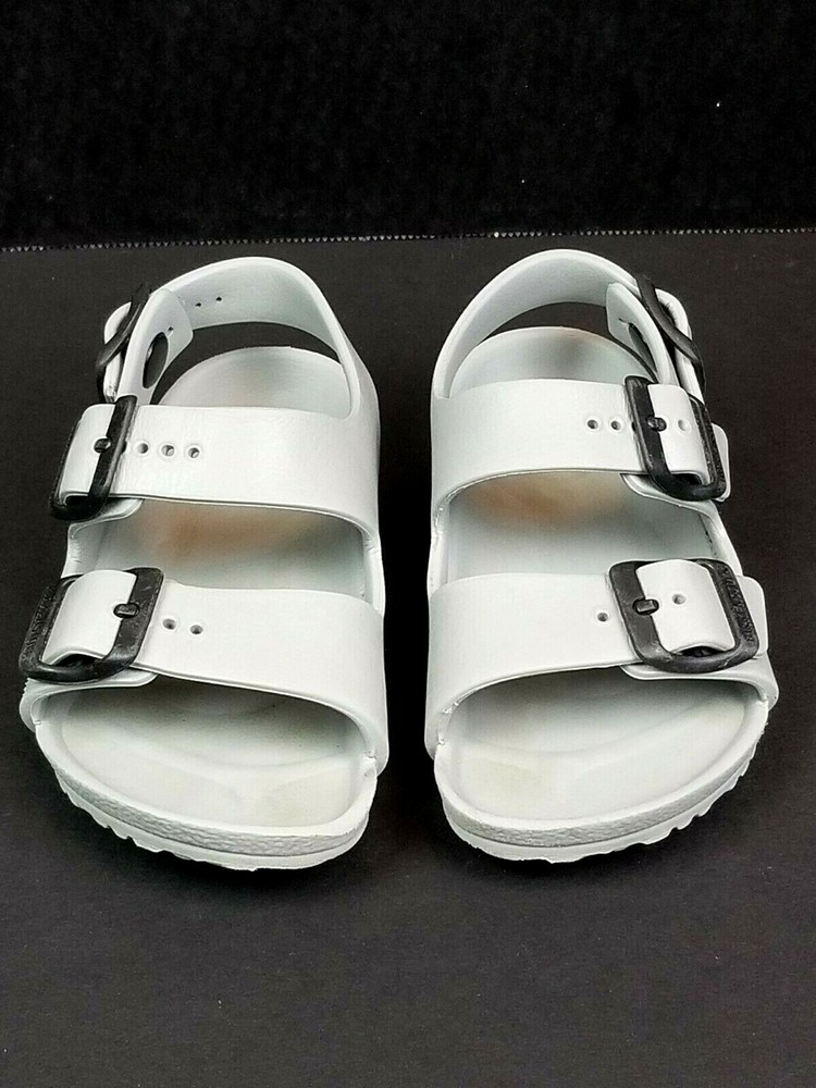 Birkenstock Kid’s Rio Essentials EVA Gray Sandals Size 26 EU 9.5 US