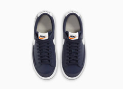 Nike Blazer Low ’77 ‚Midnight Navy‘ Blue/White DA4074-400 Youth Size 6.5Y