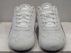Puma Kids Speedcat Metallic Easy On – Size: 6Y – 404113 01 – Alpine Snow – NEW !