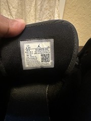 Air Jordan 1 Mid Black Royal Blue Size 4.5Y Dq8423-042 J2