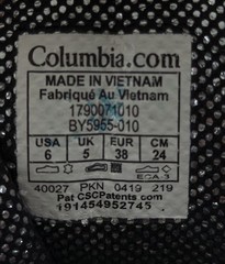 Youth 6 Columbia Bugaboot Plus IV Waterproof Black Insulated Boots BY5955-010