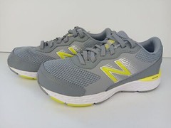 New Balance 680 Abzorb Boys Size 4 Wide Running Shoes Lace Up Slip On NEW