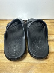 Crocs Classic Croslite 2 Strap Black 207536-BLK kid sandals Us J6 Uk J6 EUR 38-9