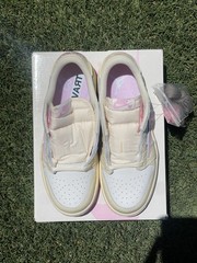 Travis Scott Jordan 1 Retro Low OG SP (PS) Size 3Y Shy Pink IQ7605-100