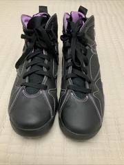 Jordan 7 Retro ‚Barely Grape‘ Black Fuchsia DV2255-055 Kids 7Y 8.5 Women’s