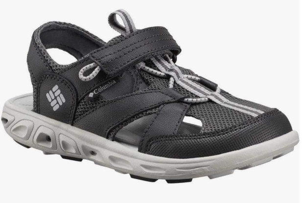 Columbia Kid’s TechSun WAVE Sandal, Shark/Grey Ice, 3 Regular US Little Kid