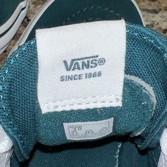 Vans SK8-HI Zip Shoe Mythical Glow Deep Teal Glow In The Dark Dragons Youth Sz 3