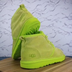 UGG Neumel II Ankle Boot Grinch Lime Green 1017320K Big Kids Size 5 / Women 6.5