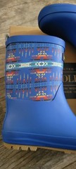 Pendleton PILOT ROCK Mid Boot Rain Water Boots Shoes Outdoor Blue Kids 13/1