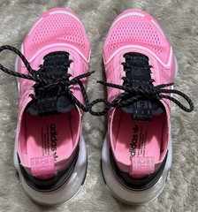 Adidas NMD V3 Beam Pink White Boost Knitted Sneakers AGY4288 Jr Size 7, Womens 8