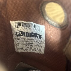 Rocky Old Town Pull On 7″ Roper Western Boots Kid’s Size 6