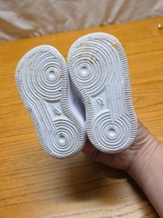 Nike Air Force 1 ‘Triple White’ Toddler Sneakers DH2926-111- SZ 4 C #10