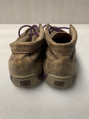 Twisted X Driving Moc Youth Size 5 M YDM0012 Chukka Brown Leather
