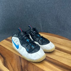 Nike Lil Posite One Toddler Sneakers White Black Blue Gum 843769-102 Size 10C
