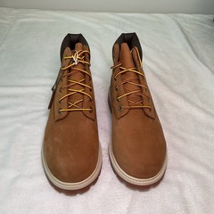 Timberland 6 Inch PREMIUM Boots RUST Nubuck TB 014749 214 Kids PS NIB Size 2.5Y