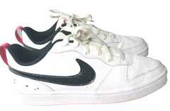 Nike Court Borough Low 2 SE Shoes Size 6 Y Sneakers White Very Berry
