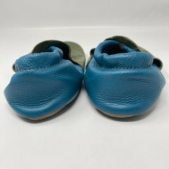 Softstar Roo Moccasin Barefoot Leather Sheepskin Slip On Shoes Youth Size 4W