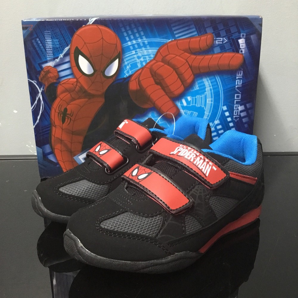 Marvel Ultimate Spider-Man Kids Low Top Sneakers Size US 11.5 / EU 29