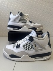 Air Jordan 4 Military Black Size 6Y 408452-111