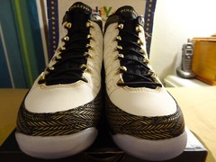 Air Jordan 9 Retro DB (GS) „Doernbecher“ White/Metallic Gold-Black 580891 170