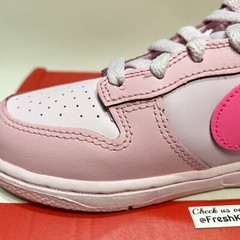Nike Dunk Low Triple Pink Little Kids Size 3Y Youth DH9756-600 Pink Foam Barbie