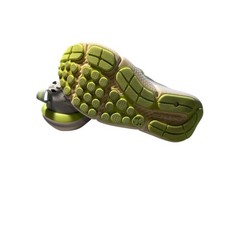 Under Armour Kids Assert 9 AC Grey Lime Green Running Shoes 3027399-100 Size 13K