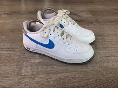 Kids Nike Air Force 1 LV8 Next Crater White/Blue (DR3098-100) Size 7Y Shoes