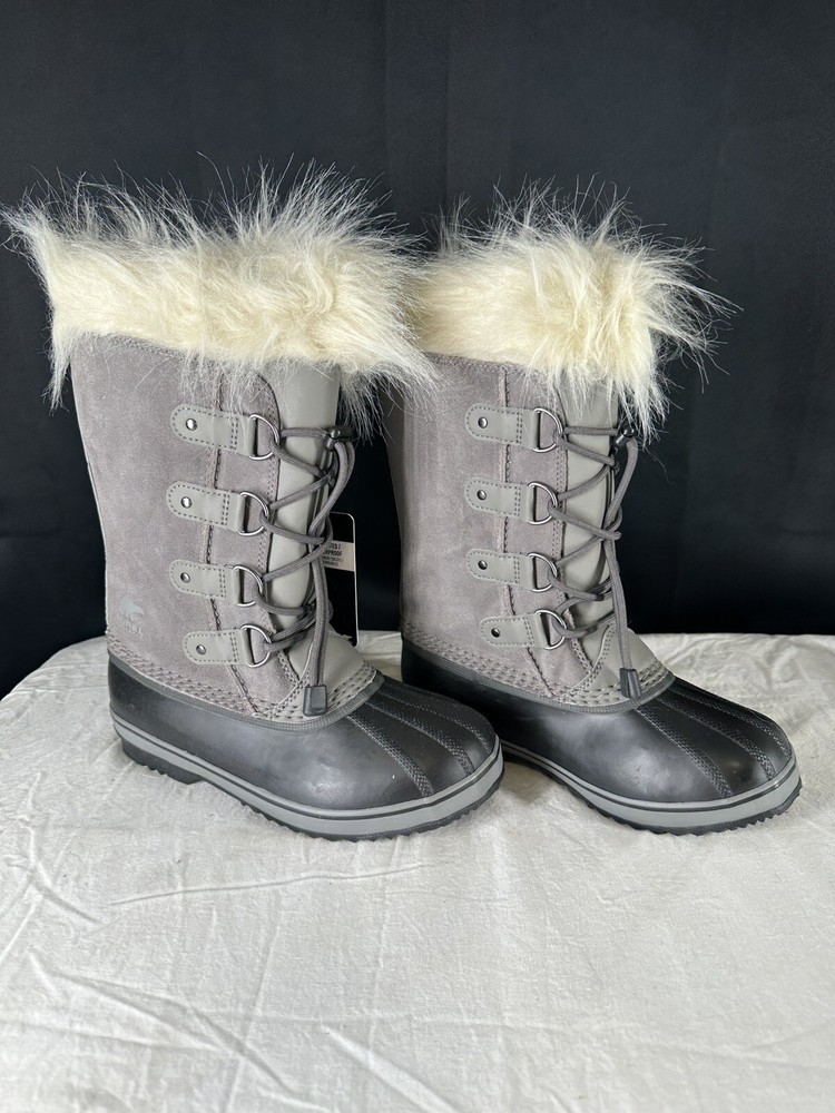 Sorel Youth 5 Joan of Arctic Waterproof Boot Quarry NEW! Winter