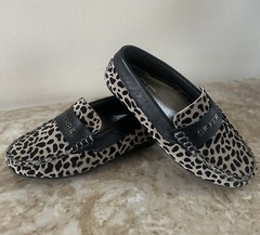 New Authentic GIANFRANCO FERRE Signature Unisex Loafers 30 ITALY, 12.5 USA