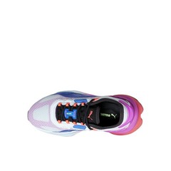 PUMA Extent Nitro Ultraviolet Lace Up Youth Girls Purple, White Sneakers Casual