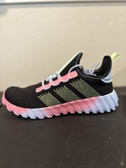 NEW Adidas Kaptir Flow K Black Pink Blue Green Unisex Kids Athletic Sneakers 5